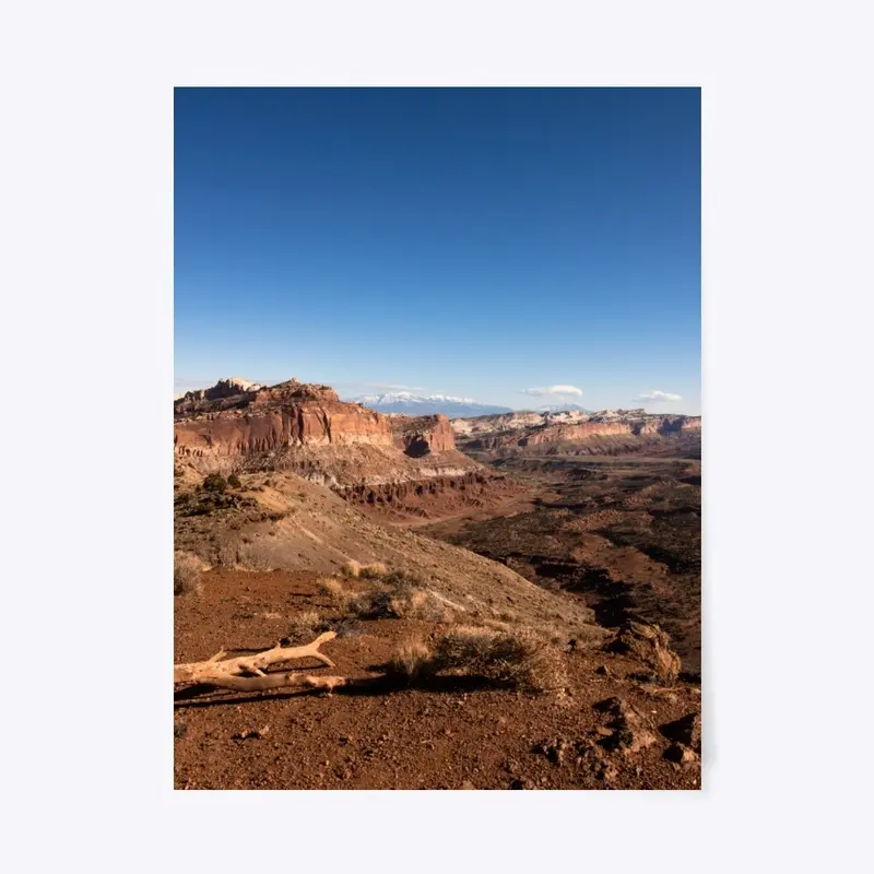 Mountains Meet Desert, Capitol Reef, UT