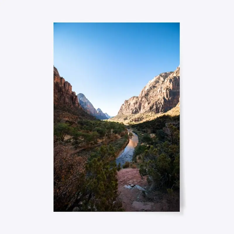 Zion Canyon, Zion Nat'l Park, Utah