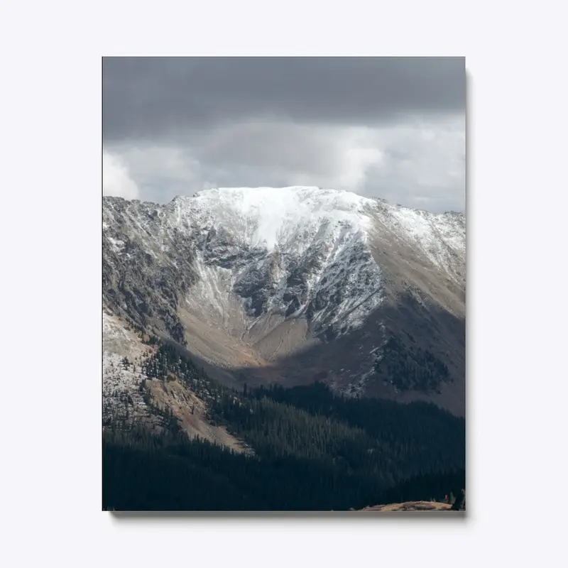 A Snowy Mountain Pass, Colorado