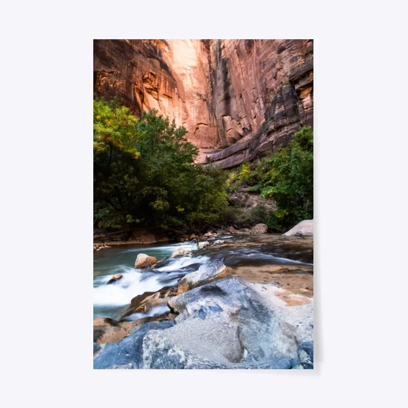 The Virgin River, Zion Nat'l Park, Utah