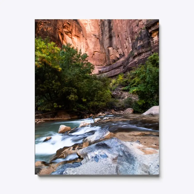 The Virgin River, Zion Nat'l Park, Utah