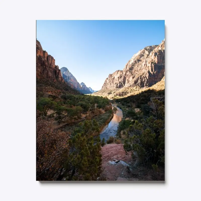 Zion Canyon, Zion Nat'l Park, Utah